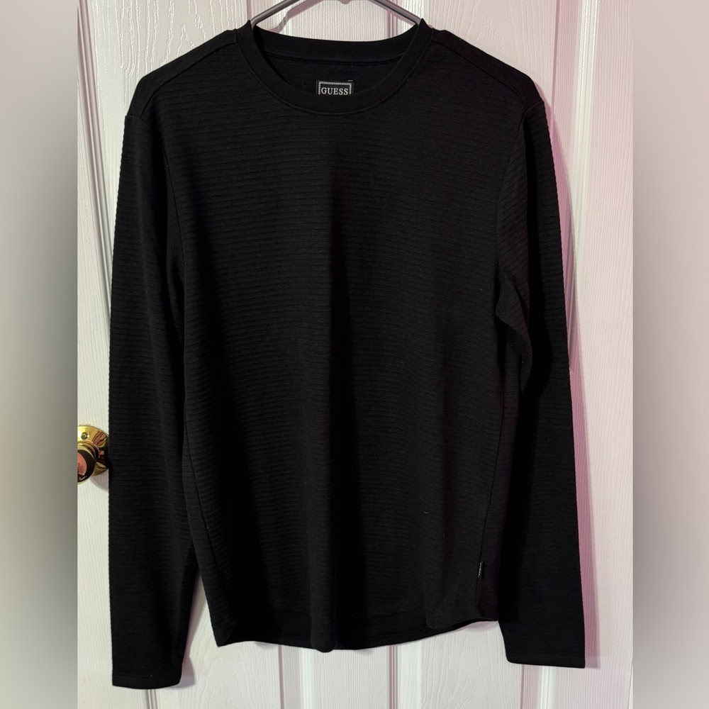 Guess Black Knit Top